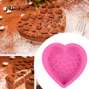 Molde de silicona 6 corazones diamante (hl) – Repostería Mayorista